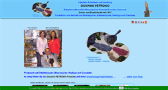 Desktop Screenshot of petronio.de